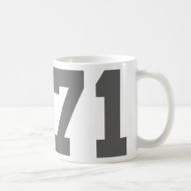 Llevado en 1971 taza