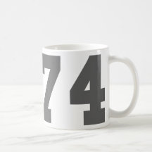 Llevado en 1974 tazas
