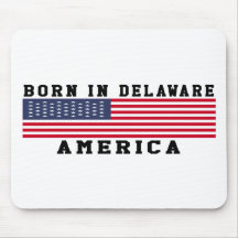 Llevado en Delaware Tapetes De Raton