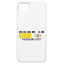 Llevado en la Ciudad del Vaticano iPhone 5 Case-Mate Cobertura
