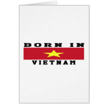 Llevado en Vietnam Tarjeton