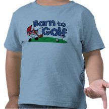 Llevado Golf Camiseta