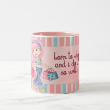 llevado hacer compras taza, taza del regalo, taza 