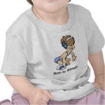 Llevado luchar la camiseta camisetas