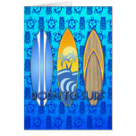 Llevado practicar surf felicitación