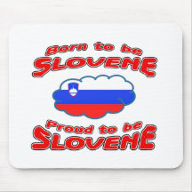 Llevado ser Eslovenia, orgullosa ser esloveno Alfombrillas De Raton