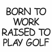LLEVADO TRABAJAR AUMENTADO PARA JUGAR A GOLF POLO CON BORDADO