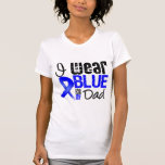 Llevo Blue Ribbon para mi papá - cáncer de colon Camisetas