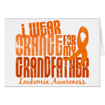 Llevo el naranja para mi leucemia de abuelo 6,4 felicitaciones