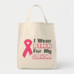 Llevo el rosa para mi abuela (versión B) Bolsa De Mano
