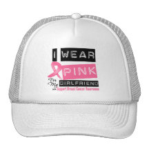 Llevo el rosa para mi cáncer de pecho de la novia gorras