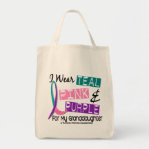 Llevo la cinta del cáncer de tiroides para la niet bolsas