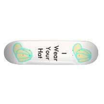 Llevo su patín del gorra agujereado