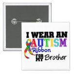 Llevo una cinta del autismo para mi Brother Pins