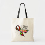 Llevo una cinta para mi Brother - conciencia del a Bolsa Lienzo