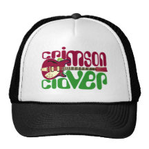 Lll del carmesí y del trébol gorras