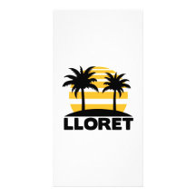 Lloret de Mar Tarjeta Con Foto Personalizada