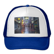 Lluvia de la madrugada -- Amsterdam en noviembre Gorras