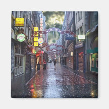 Lluvia de la madrugada -- Amsterdam en noviembre Iman De Nevera