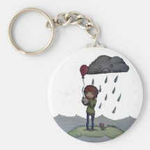 lluvia solitaria llaveros personalizados