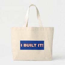 ¡"LO CONSTRUÍ! " BOLSAS LIENZO