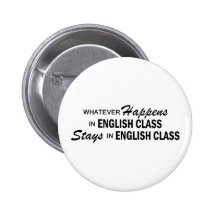 Lo que sucede - clase de inglés pin