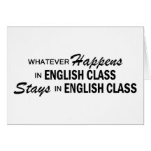Lo que sucede - clase de inglés tarjetas