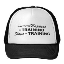 Lo que sucede - entrenamiento gorras