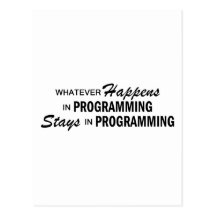Lo que sucede - programación postal