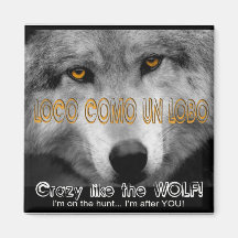 ¡LOBO DE LA O.N.U DEL LOCO COMO - LOCO COMO UN LOB IMÁN PARA FRIGORIFICO