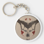 Lobo del alcohol llavero