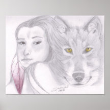 Lobo del alcohol posters