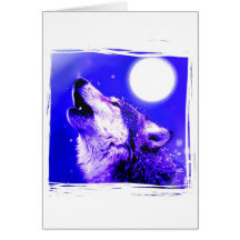Lobo del grito felicitaciones