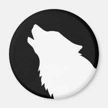 Lobo Imán De Frigorífico