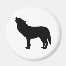Lobo Imán Para Frigorífico