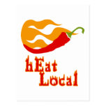 Local del calor postales