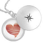 Locket del amor del tocino joyerias personalizadas