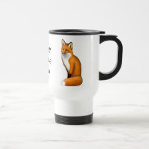 Loco como una taza del viaje del Fox