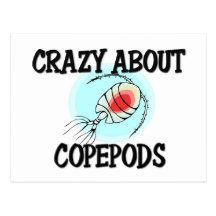 Loco por Copepods Tarjeta Postal
