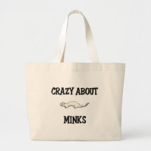 Loco por visiones bolsa lienzo
