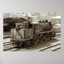 Locomotora de vapor poster