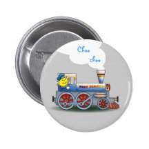 Locomotora impresionante - botón pins