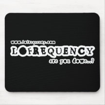 Lofrequency Logo2 Mousemat Tapetes De Raton