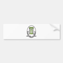 Logo1ToneGreen Pegatina De Parachoque