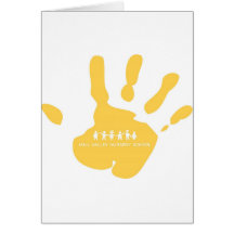 Logotipo amarillo del grupo de MVNS Felicitaciones
