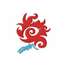 Logotipo bordado de Darin Jones Chaqueta Bordada De Entrenamiento