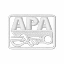 Logotipo de APA - crema