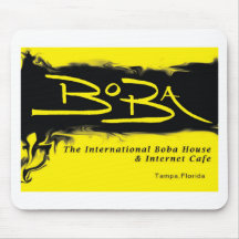 Logotipo de Boba Tapete De Ratón