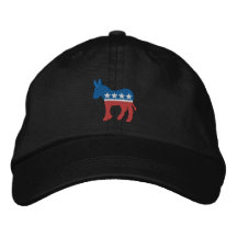 Logotipo de Demócrata Gorra De Beisbol