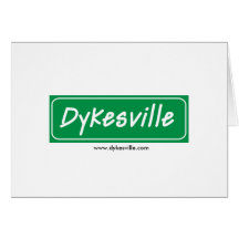 Logotipo de Dykesville Tarjetón